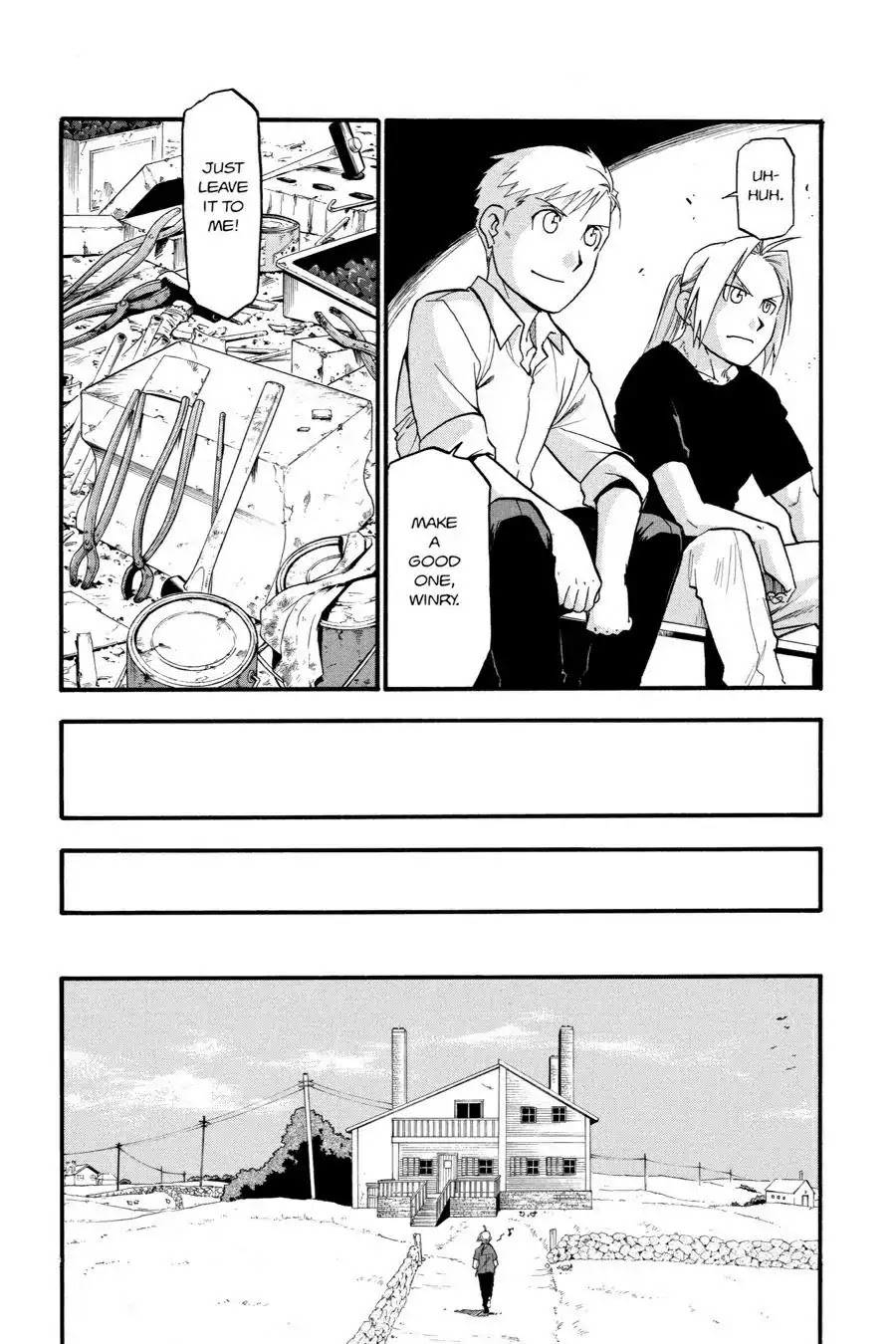 FullMetal Alchemist Chapter 108.5 page 12 - Vol.27 Side Story: Another Journey's End