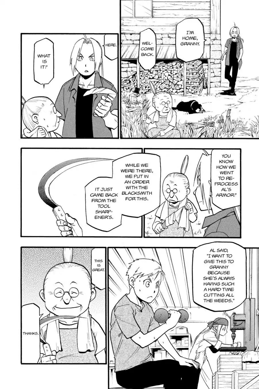 FullMetal Alchemist Chapter 108.5 page 13 - Vol.27 Side Story: Another Journey's End