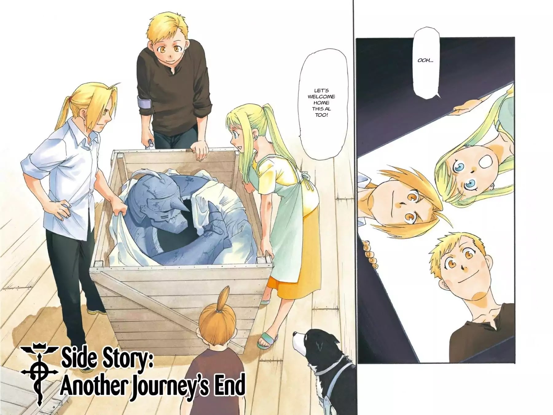 FullMetal Alchemist Chapter 108.5 page 2 - Vol.27 Side Story: Another Journey's End