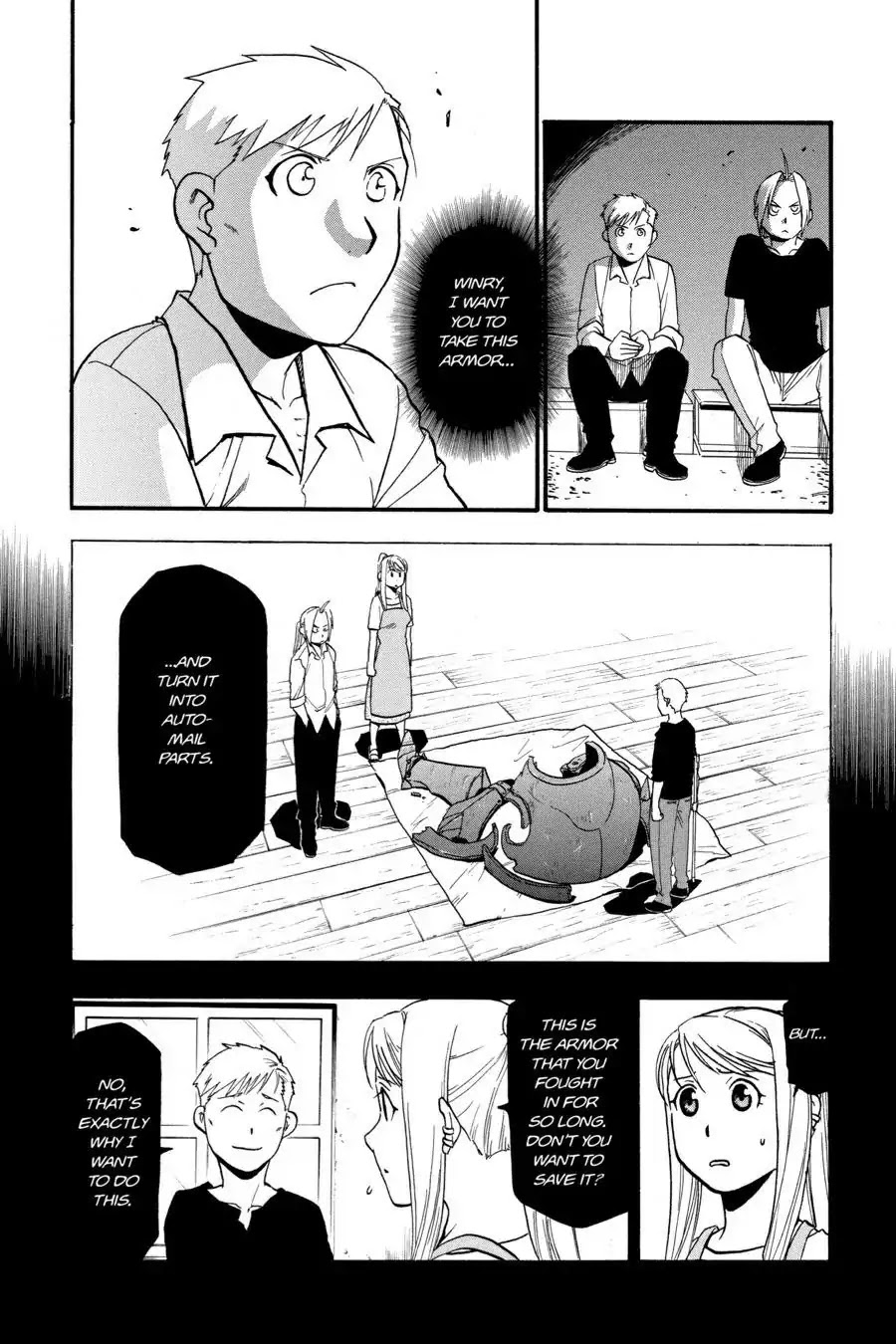 FullMetal Alchemist Chapter 108.5 page 9 - Vol.27 Side Story: Another Journey's End