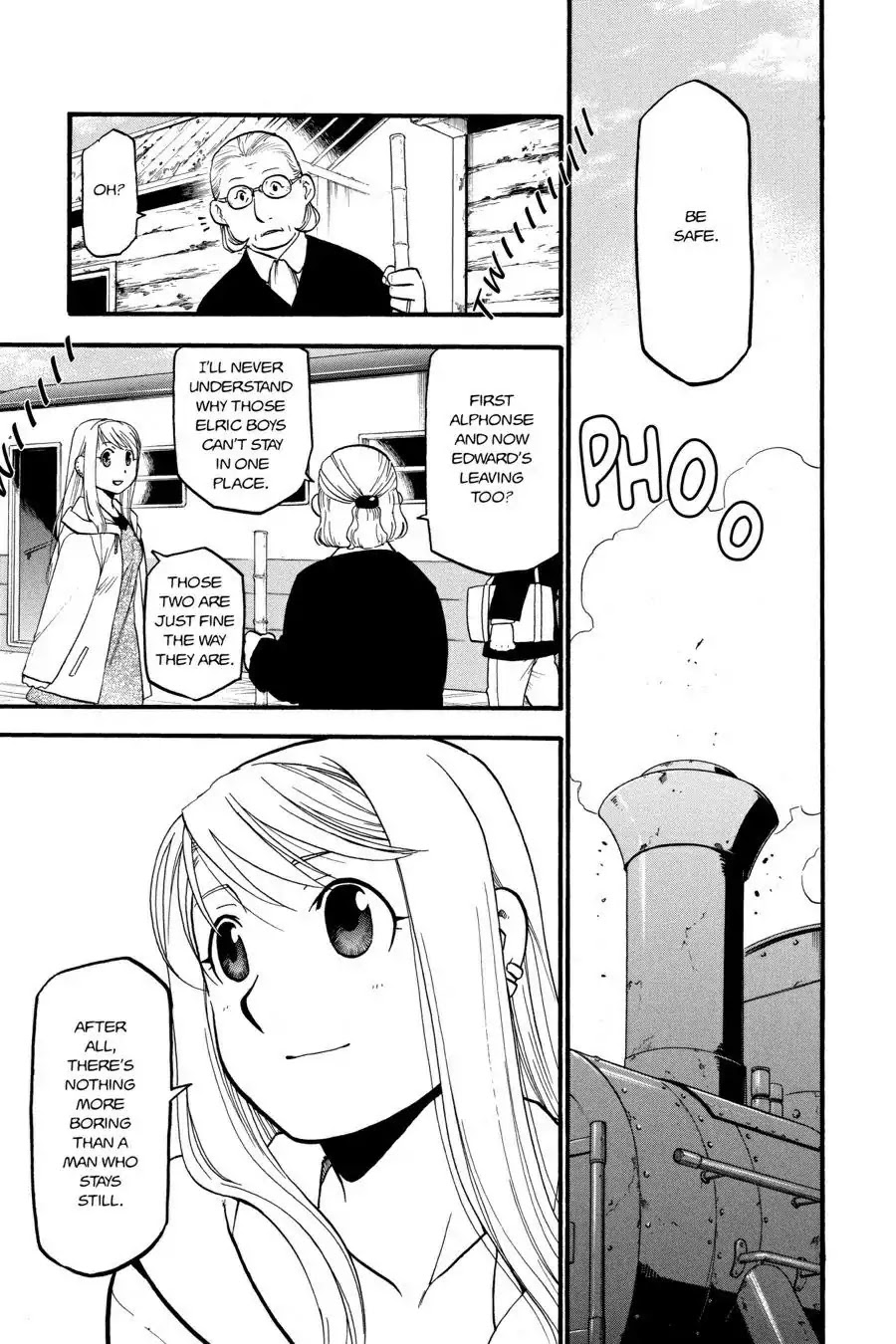 FullMetal Alchemist Chapter 108 page 105 - Chapter 108: Journey's End