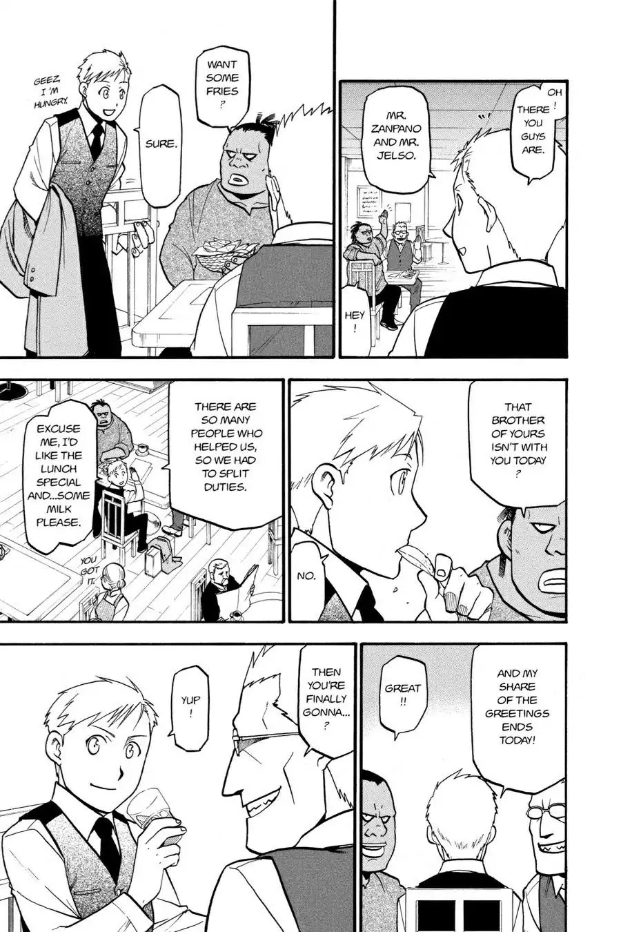 FullMetal Alchemist Chapter 108 page 95 - Chapter 108: Journey's End