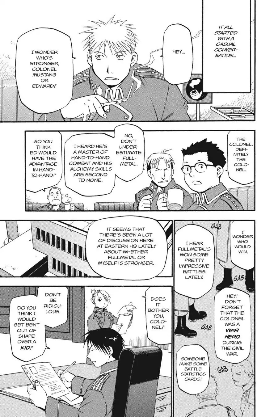 FullMetal Alchemist Chapter 12.5 page 3 - Vol.3 Slide Story: The Military Festival