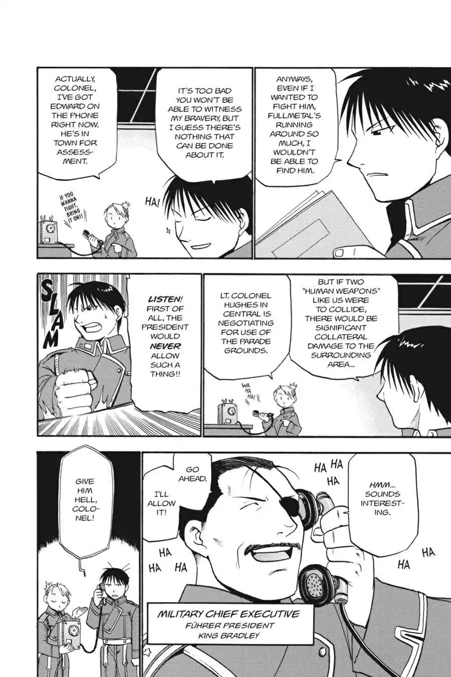 FullMetal Alchemist Chapter 12.5 page 4 - Vol.3 Slide Story: The Military Festival