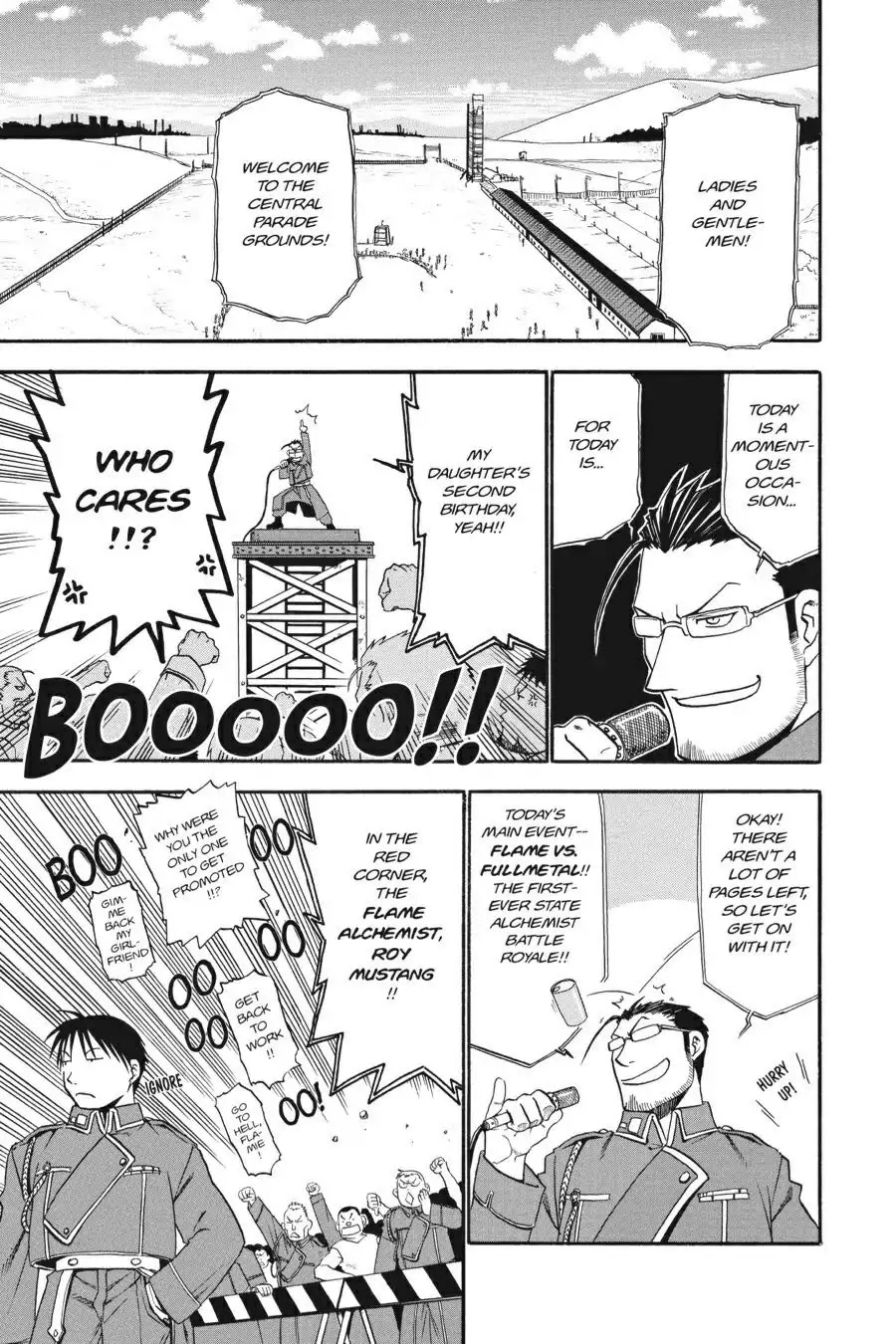 FullMetal Alchemist Chapter 12.5 page 5 - Vol.3 Slide Story: The Military Festival