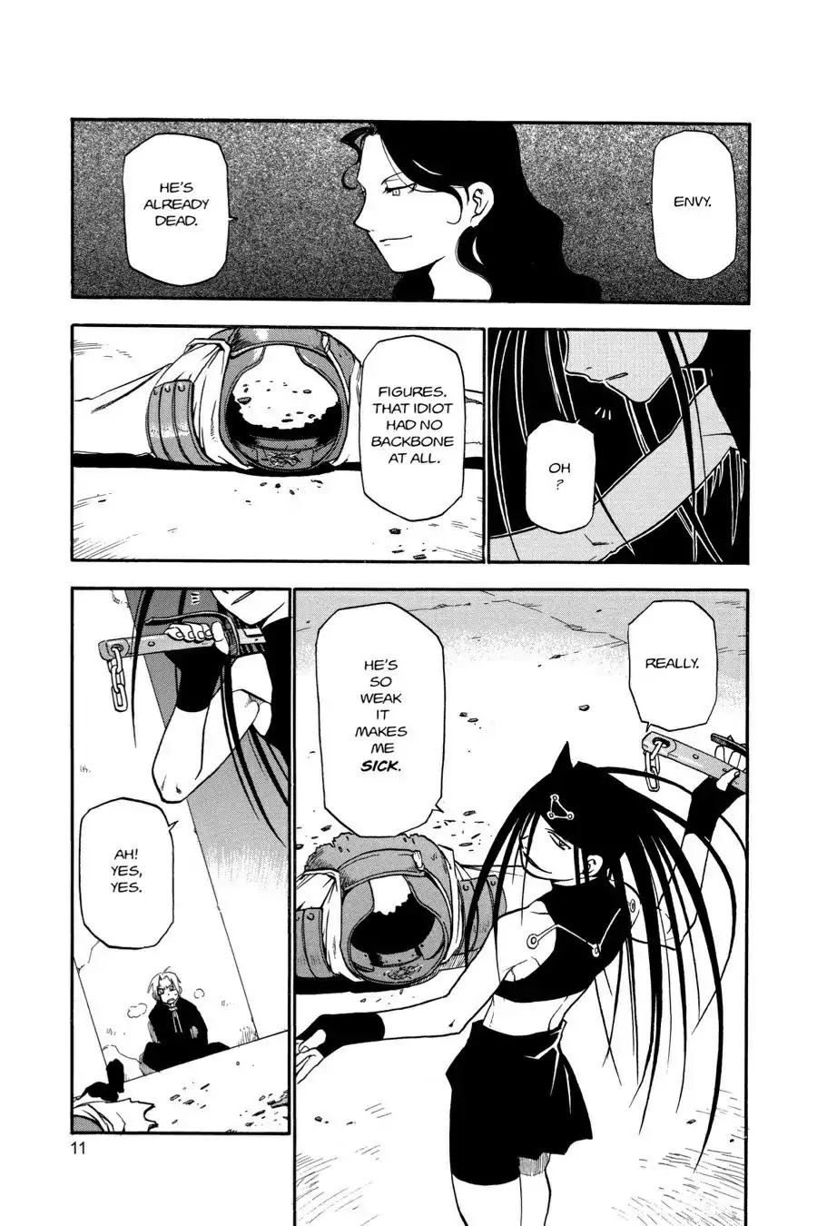Fullmetal Alchemist manga, chapter 13, page 11 of 50