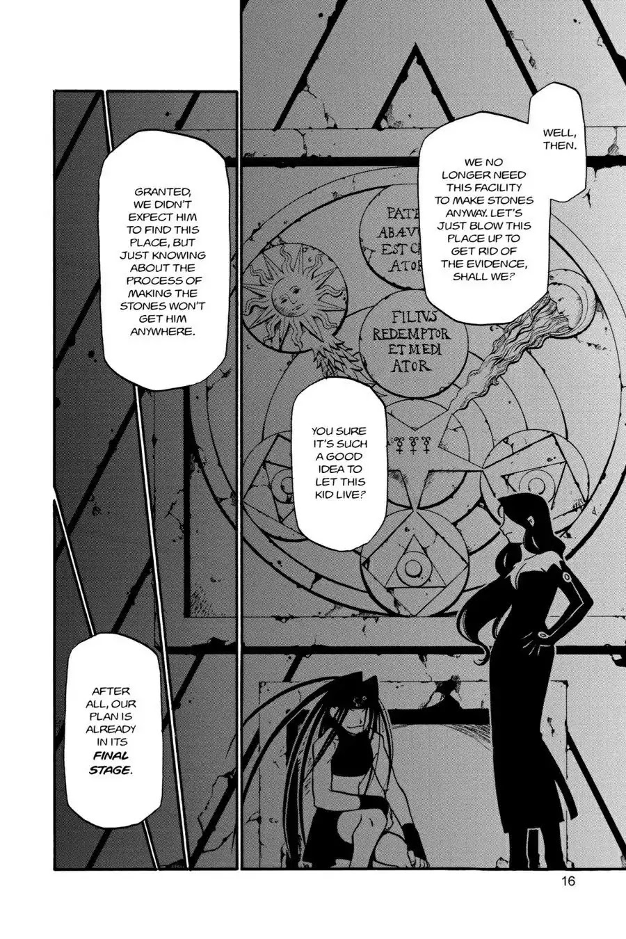 Fullmetal Alchemist manga, chapter 13, page 16 of 50