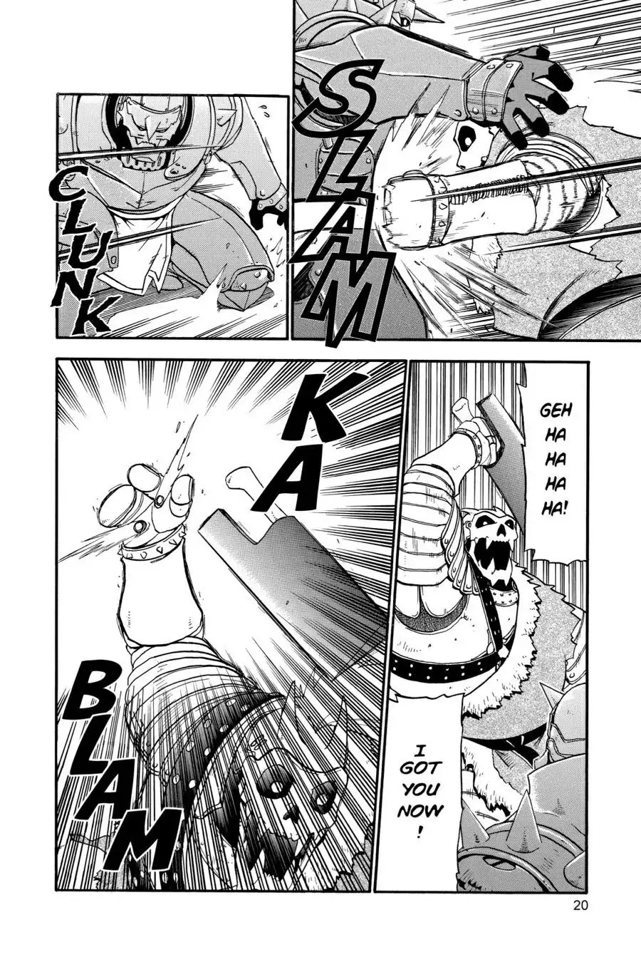 Fullmetal Alchemist manga, chapter 13, page 20 of 50