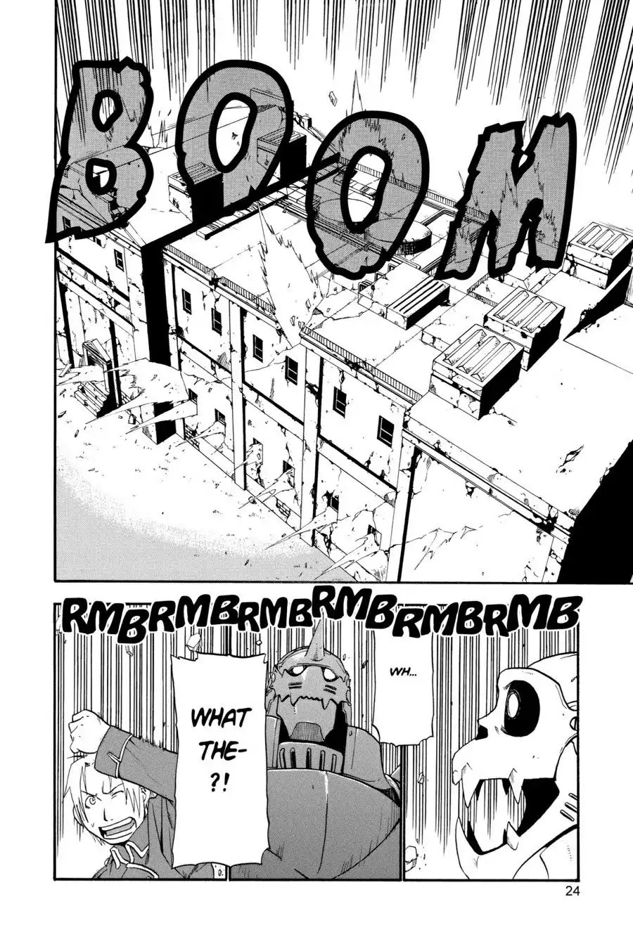 Fullmetal Alchemist manga, chapter 13, page 24 of 50