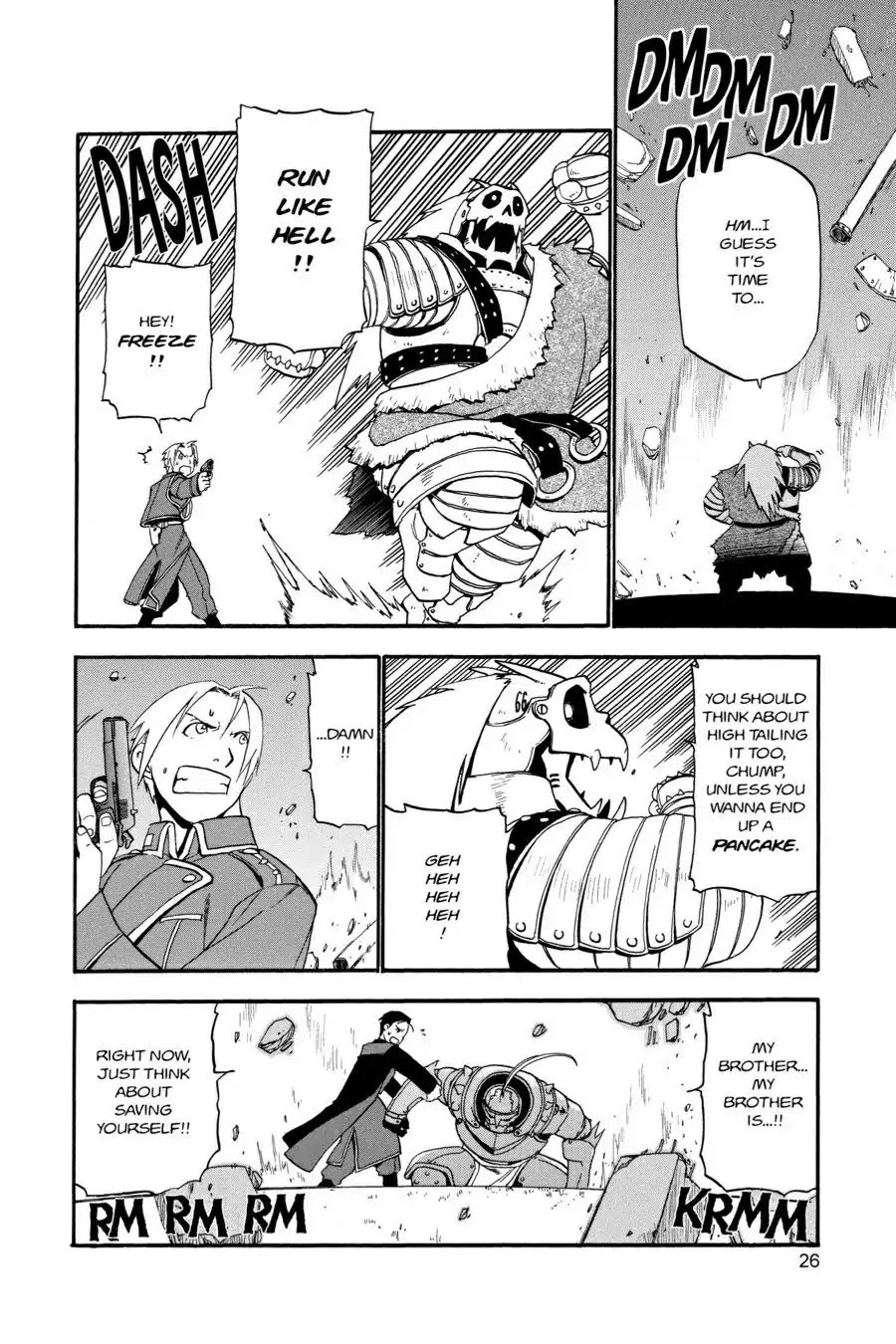 Fullmetal Alchemist manga, chapter 13, page 26 of 50