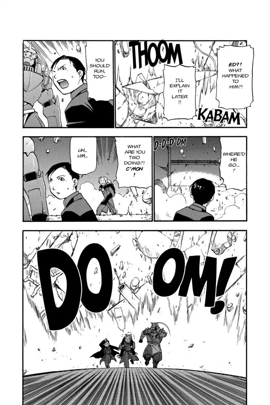 Fullmetal Alchemist manga, chapter 13, page 28 of 50
