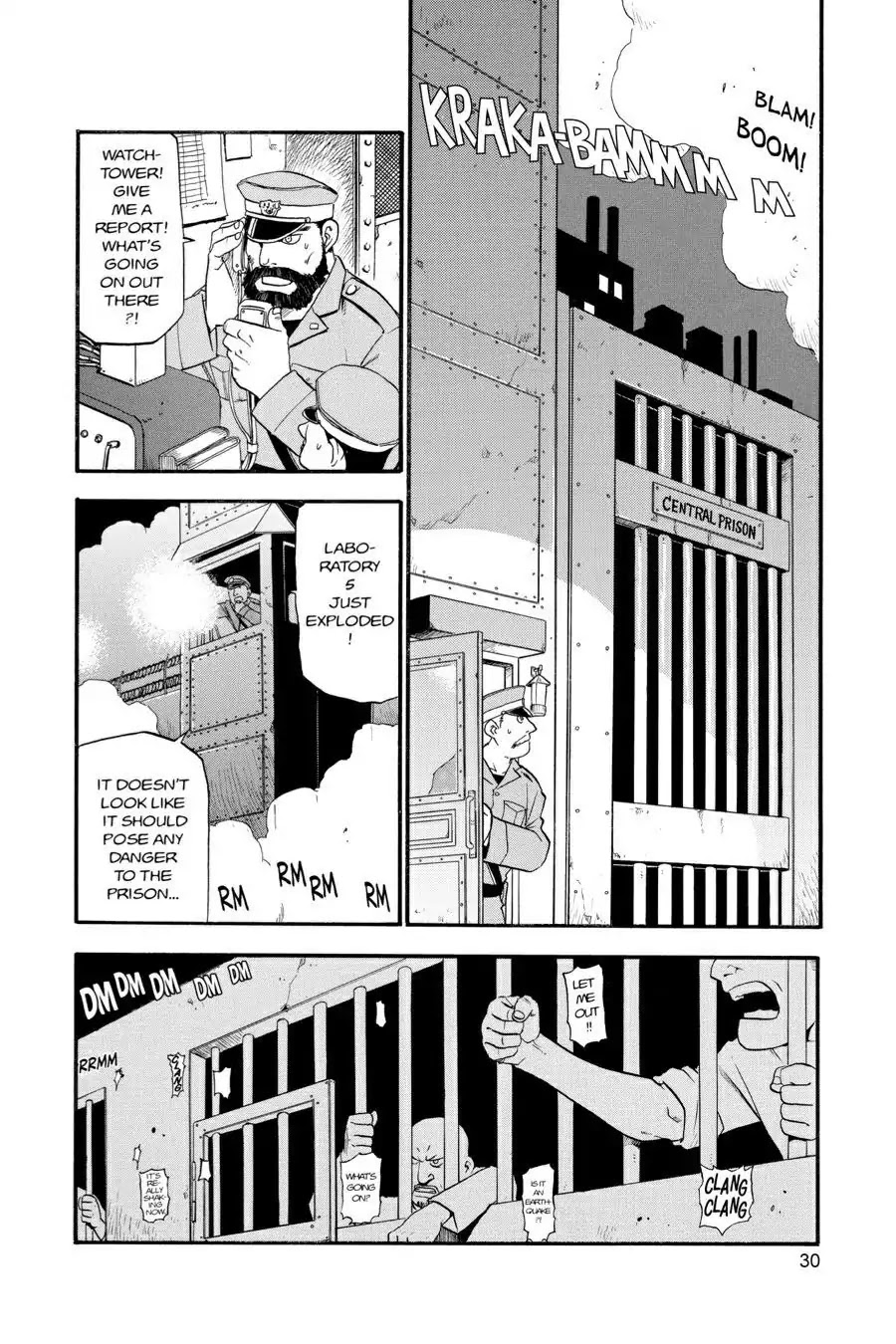 Fullmetal Alchemist manga, chapter 13, page 30 of 50