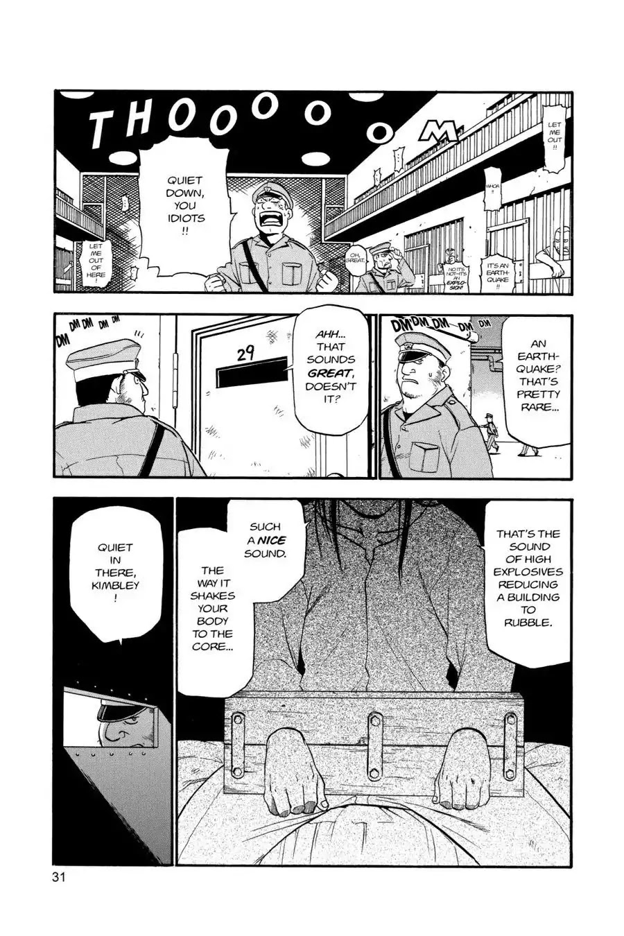 Fullmetal Alchemist manga, chapter 13, page 31 of 50