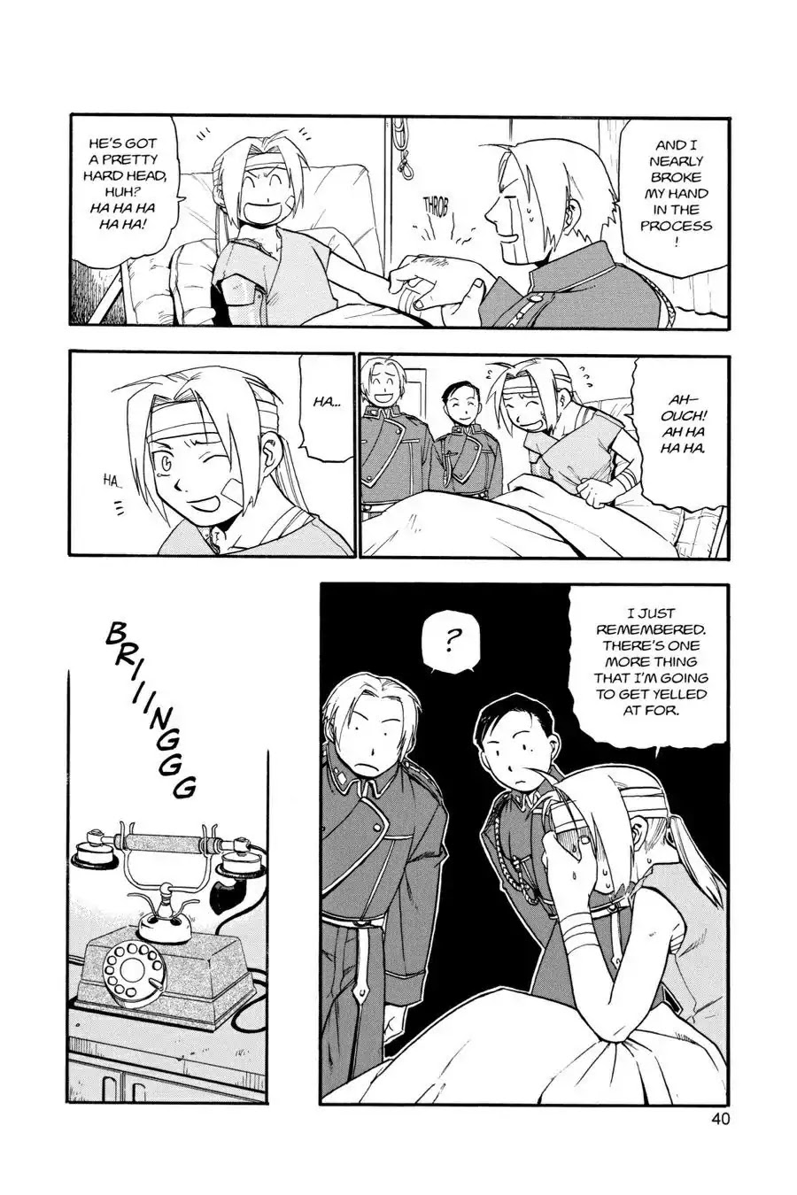 Fullmetal Alchemist manga, chapter 13, page 40 of 50