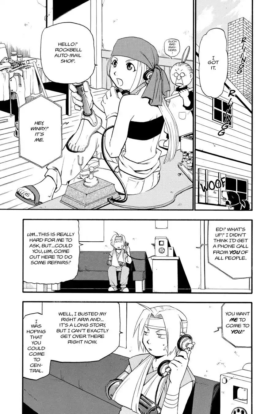 Fullmetal Alchemist manga, chapter 13, page 41 of 50