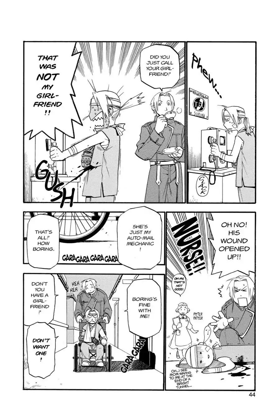Fullmetal Alchemist manga, chapter 13, page 44 of 50