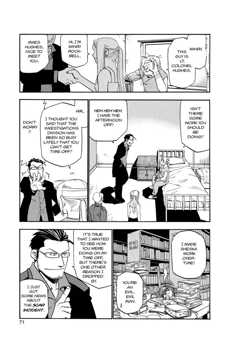 FullMetal Alchemist Chapter 14 page 21 - Chapter 14: An Only Child's Feelings