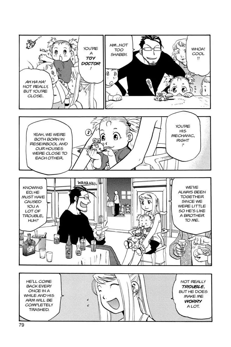 FullMetal Alchemist Chapter 14 page 29 - Chapter 14: An Only Child's Feelings
