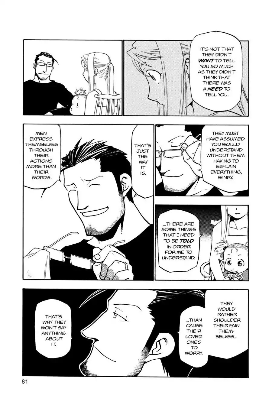 FullMetal Alchemist Chapter 14 page 31 - Chapter 14: An Only Child's Feelings