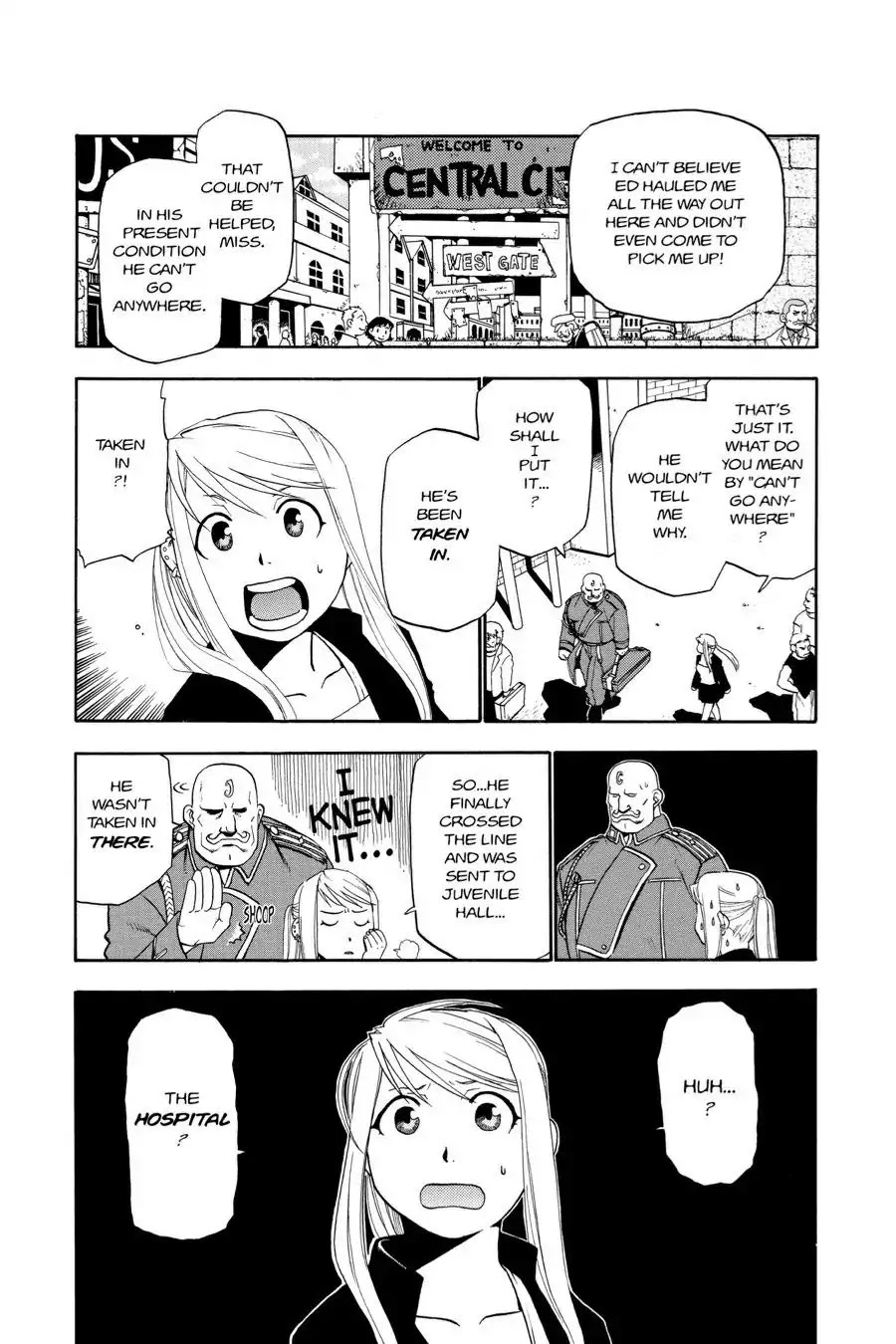FullMetal Alchemist Chapter 14 page 4 - Chapter 14: An Only Child's Feelings