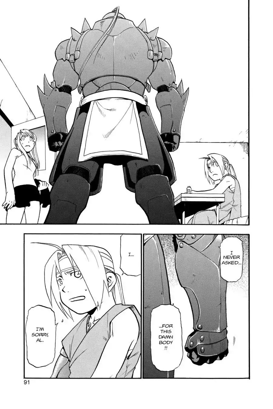 FullMetal Alchemist Chapter 15 page 3 - Chapter 15: Fullmetal Heart