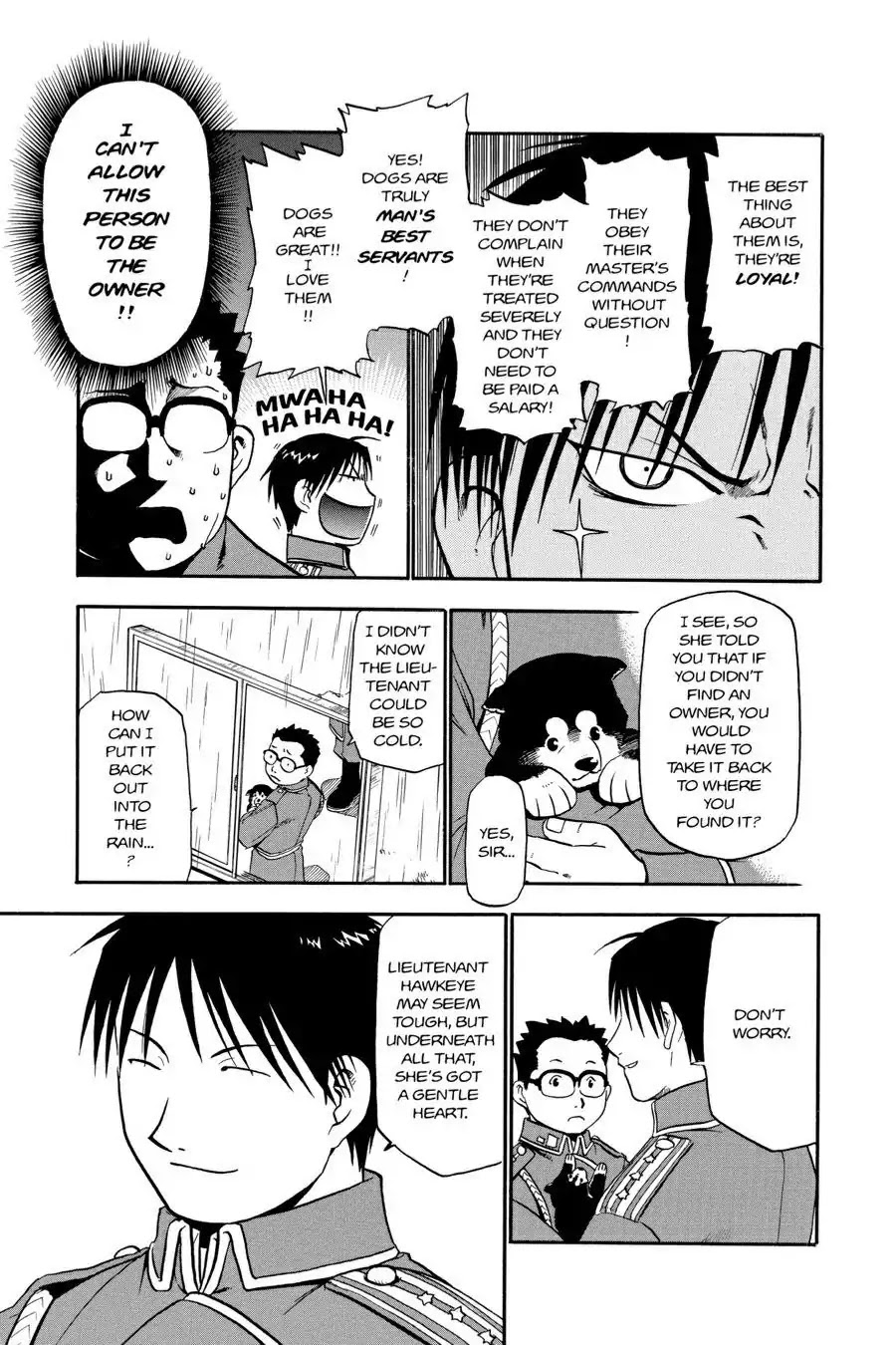 FullMetal Alchemist Chapter 16.5 page 7 - Vol.4 Slide Story: Dog of The Military?