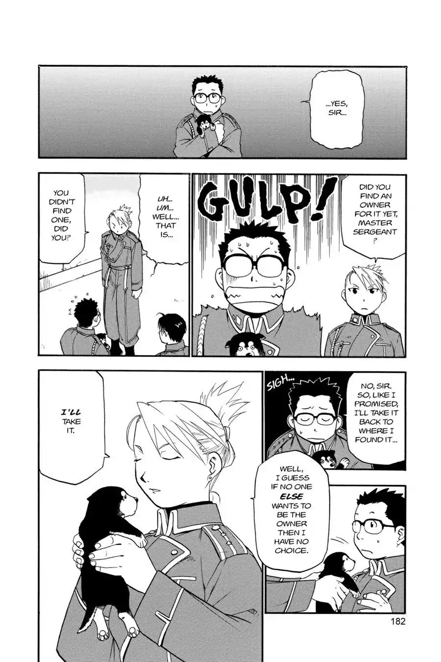 FullMetal Alchemist Chapter 16.5 page 8 - Vol.4 Slide Story: Dog of The Military?