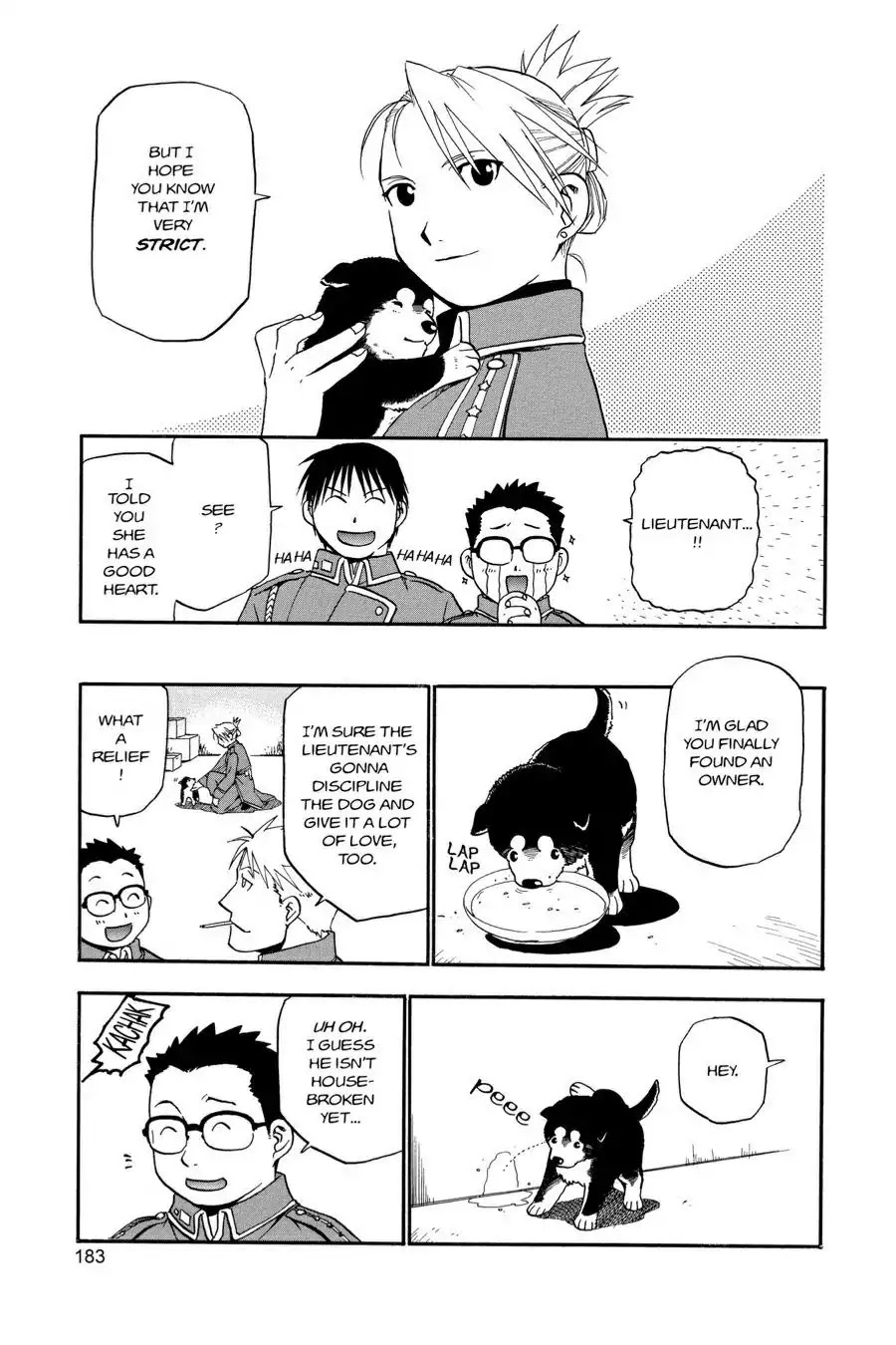 FullMetal Alchemist Chapter 16.5 page 9 - Vol.4 Slide Story: Dog of The Military?