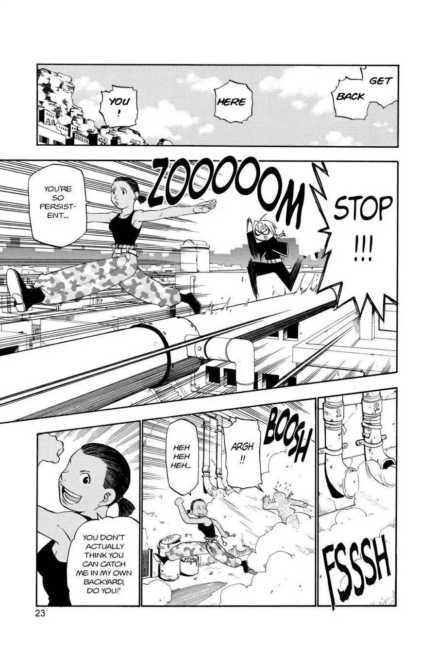 FullMetal Alchemist Chapter 17 page 22 - Chapter 17: The Boomtown of The Broken Down