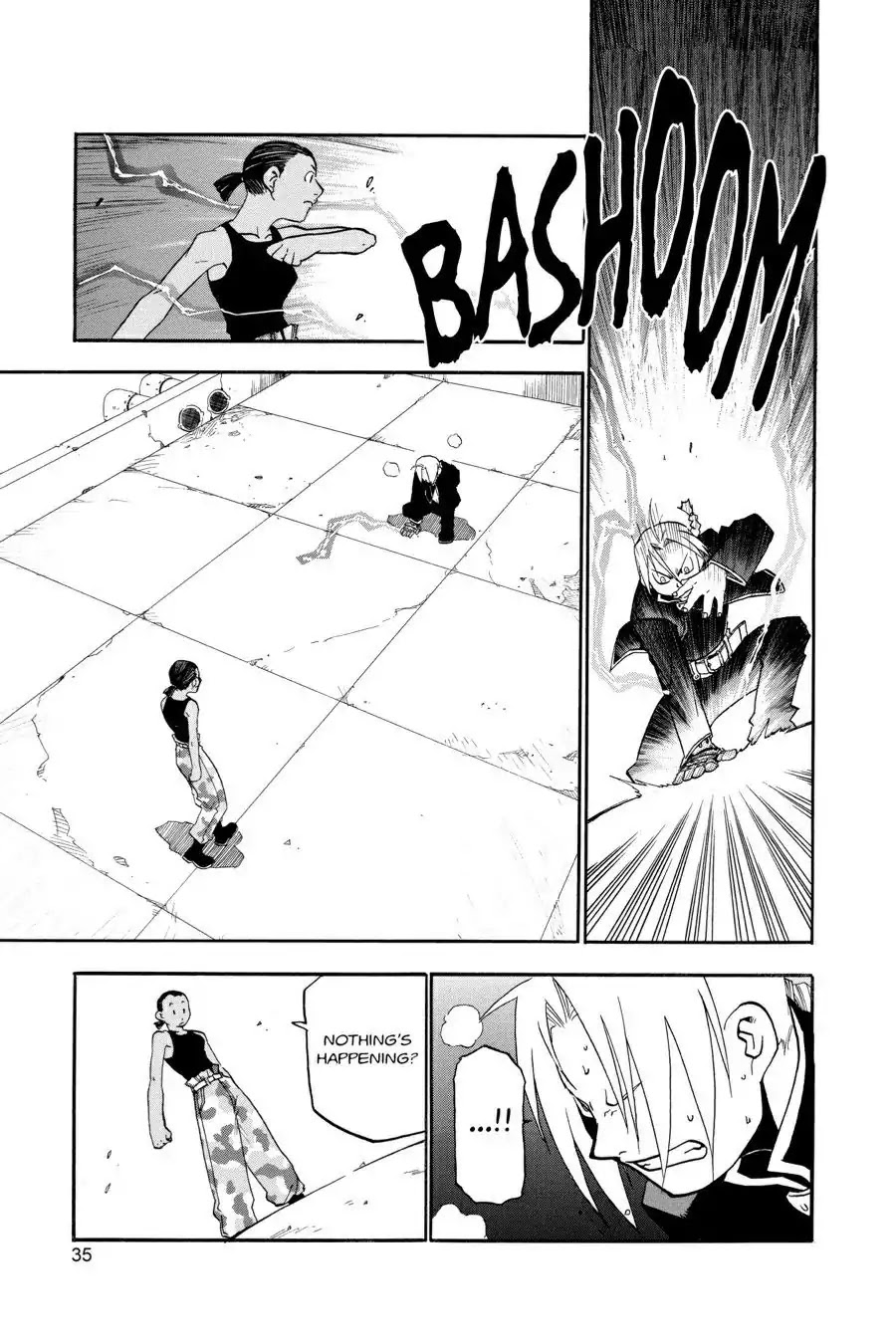 FullMetal Alchemist Chapter 17 page 34 - Chapter 17: The Boomtown of The Broken Down