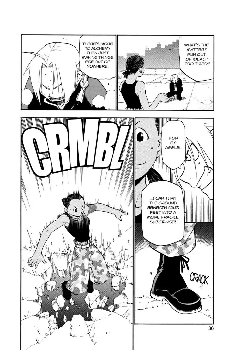 FullMetal Alchemist Chapter 17 page 35 - Chapter 17: The Boomtown of The Broken Down
