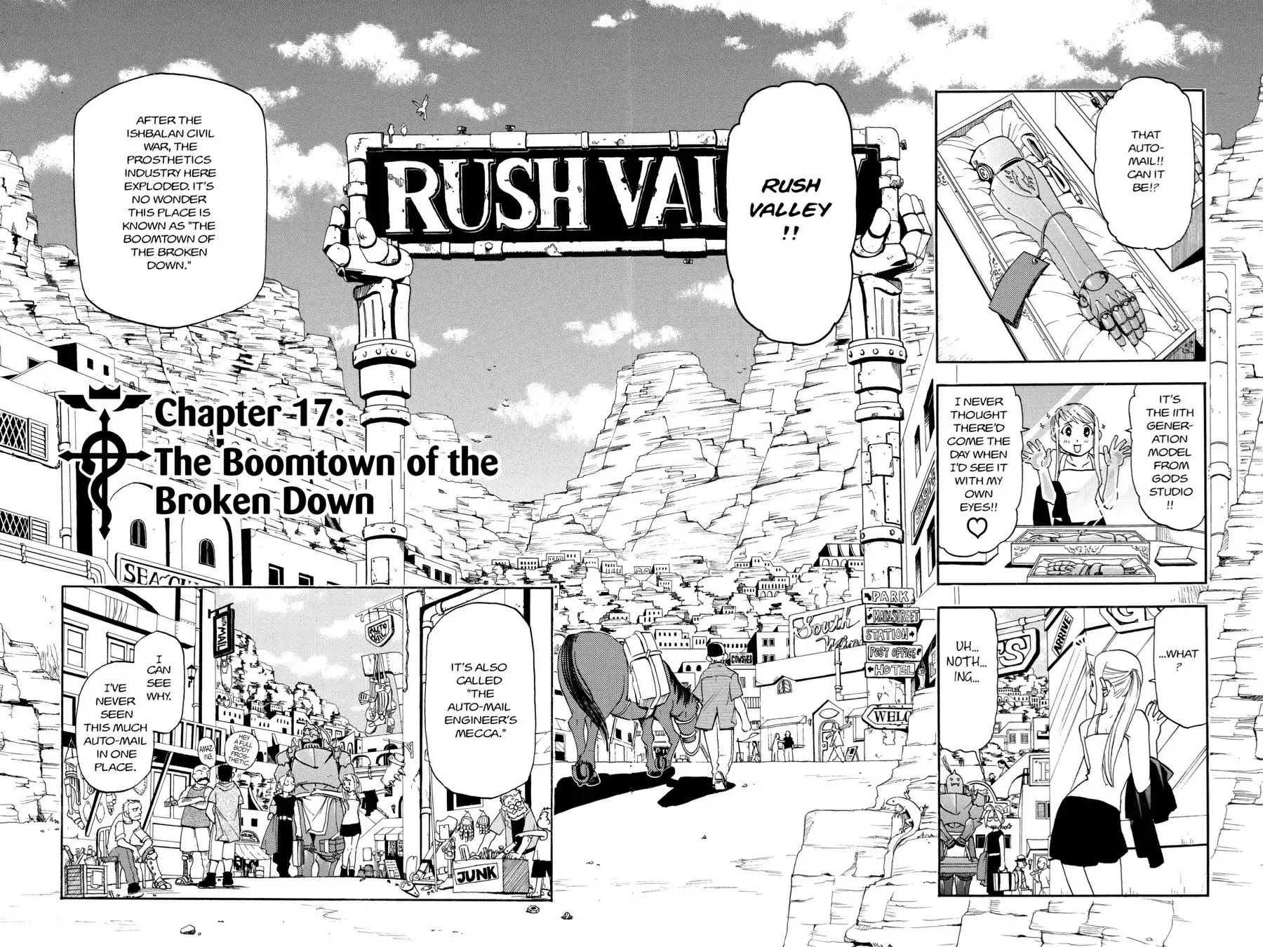 FullMetal Alchemist Chapter 17 page 8 - Chapter 17: The Boomtown of The Broken Down