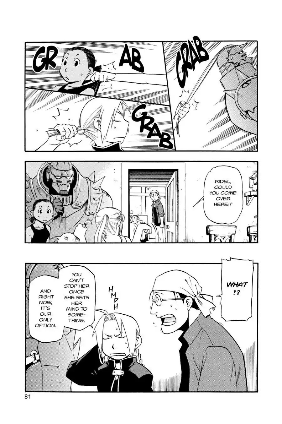 FullMetal Alchemist Chapter 18 page 37 - Chapter 18: The Value of Sincerity