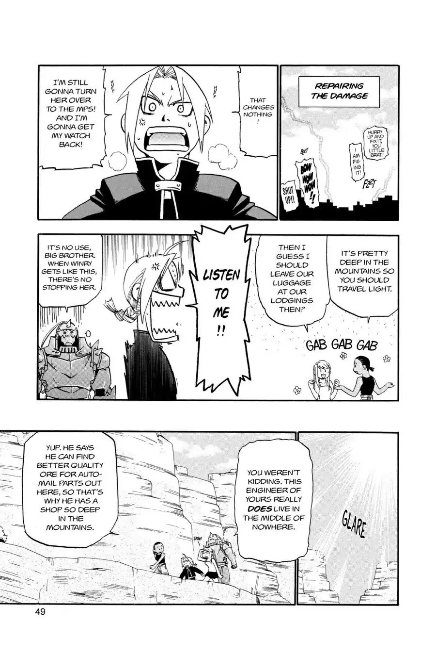 FullMetal Alchemist Chapter 18 page 5 - Chapter 18: The Value of Sincerity