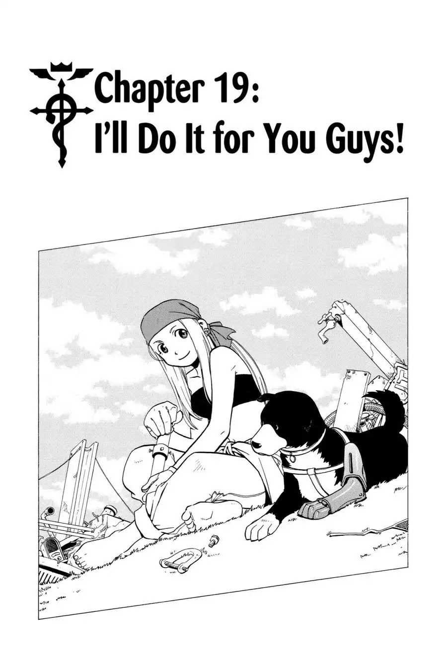 FullMetal Alchemist Chapter 19 page 1 - Chapter 19: I'll Do It For You Guys!