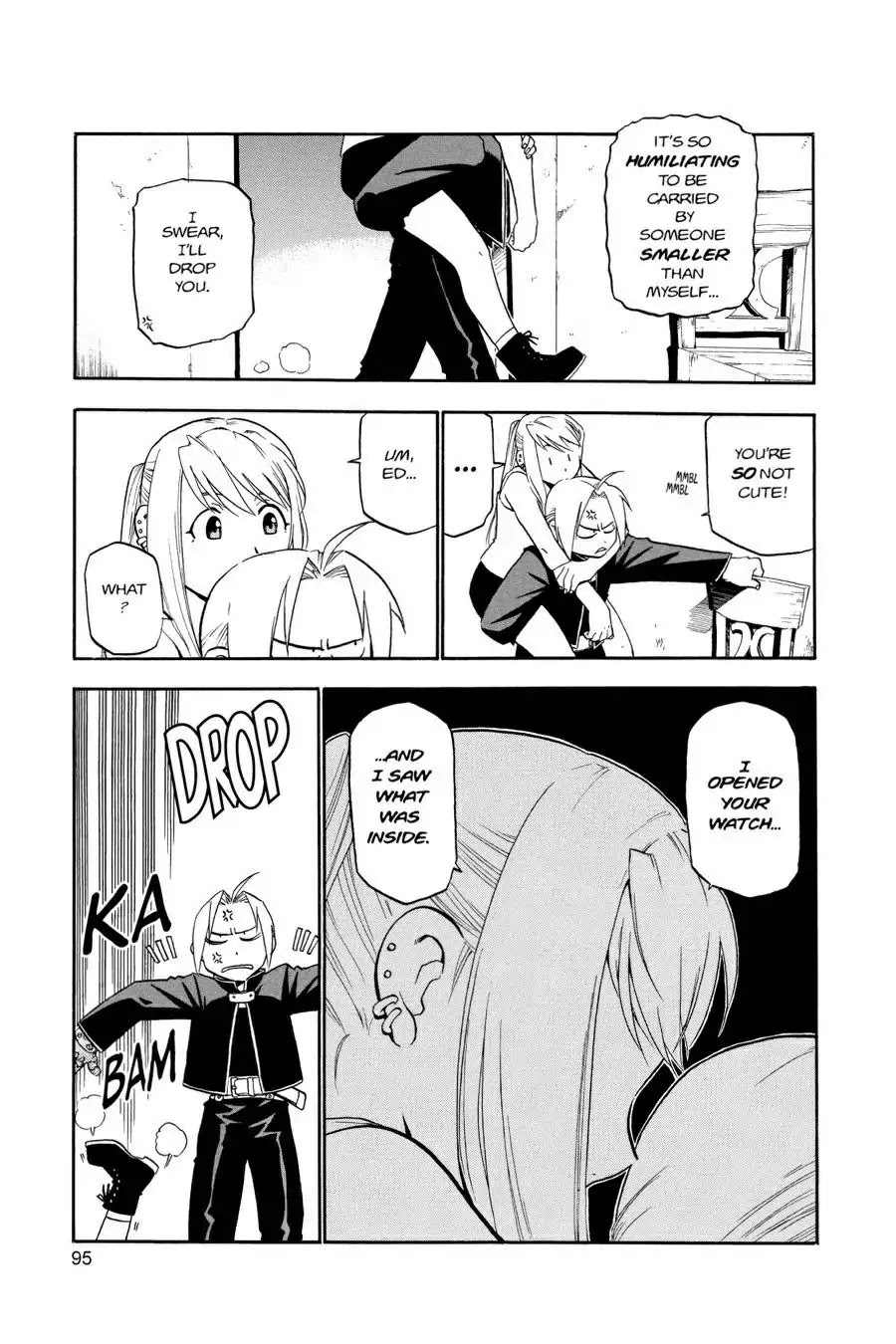 FullMetal Alchemist Chapter 19 page 13 - Chapter 19: I'll Do It For You Guys!