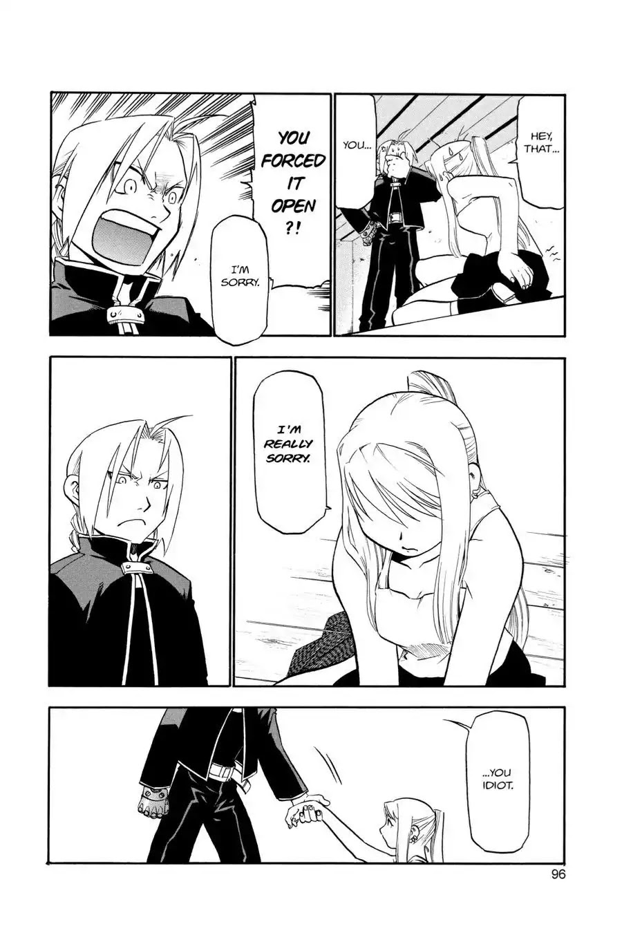 FullMetal Alchemist Chapter 19 page 14 - Chapter 19: I'll Do It For You Guys!