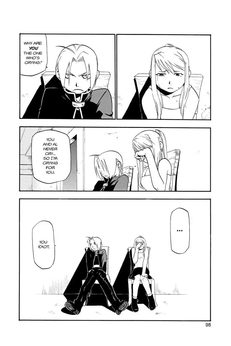 FullMetal Alchemist Chapter 19 page 16 - Chapter 19: I'll Do It For You Guys!