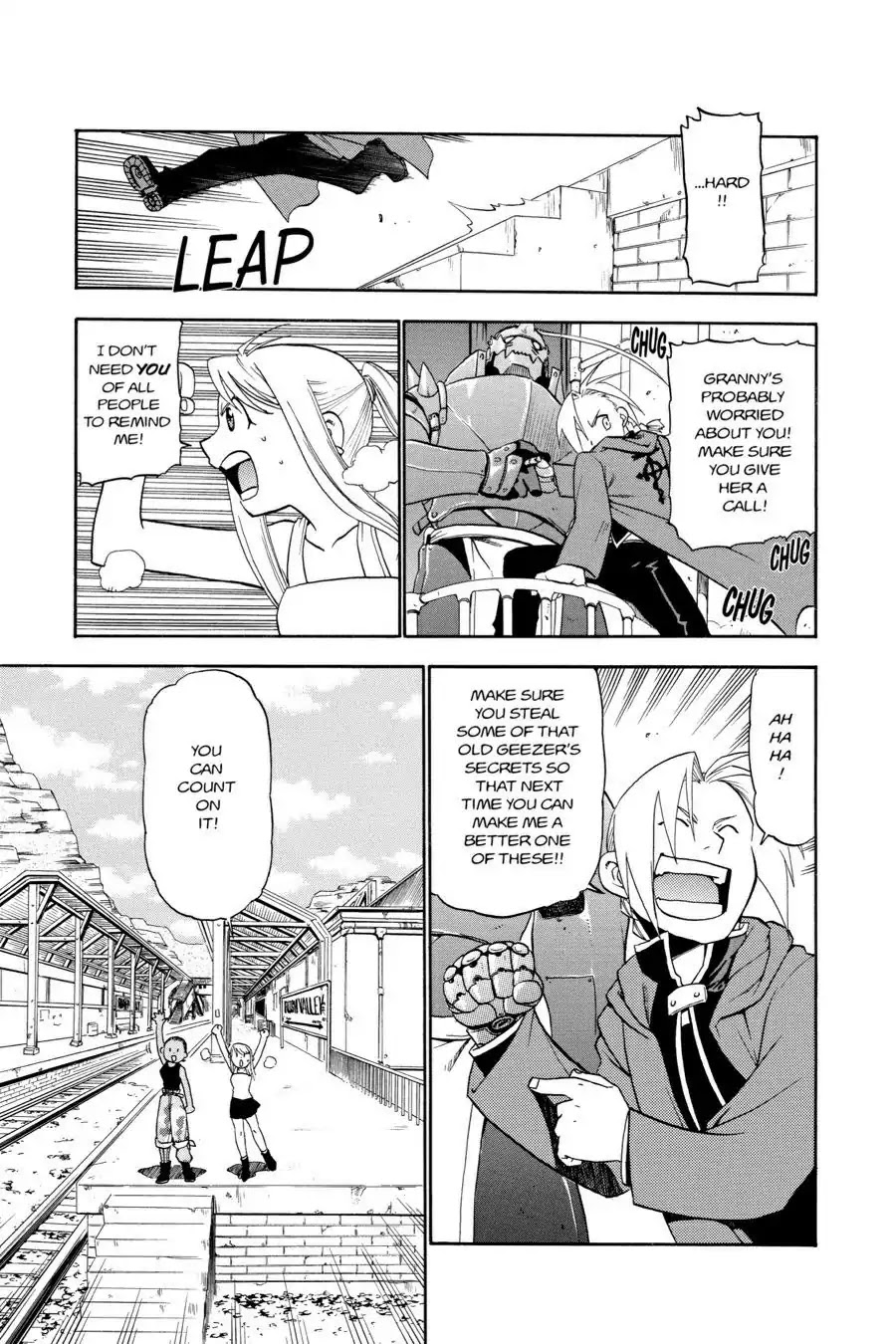 FullMetal Alchemist Chapter 19 page 27 - Chapter 19: I'll Do It For You Guys!