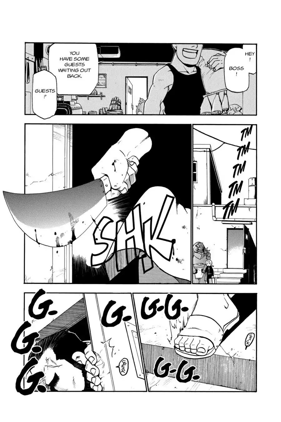 FullMetal Alchemist Chapter 19 page 33 - Chapter 19: I'll Do It For You Guys!