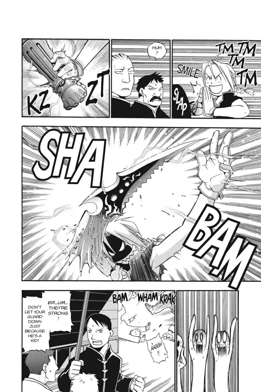Fullmetal Alchemist manga, chapter 2, page 13 of 38