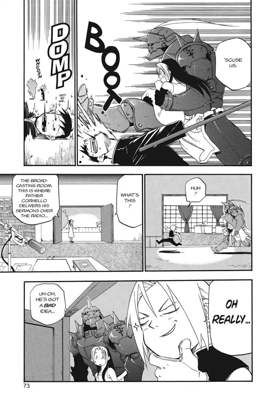 Fullmetal Alchemist manga, chapter 2, page 14 of 38