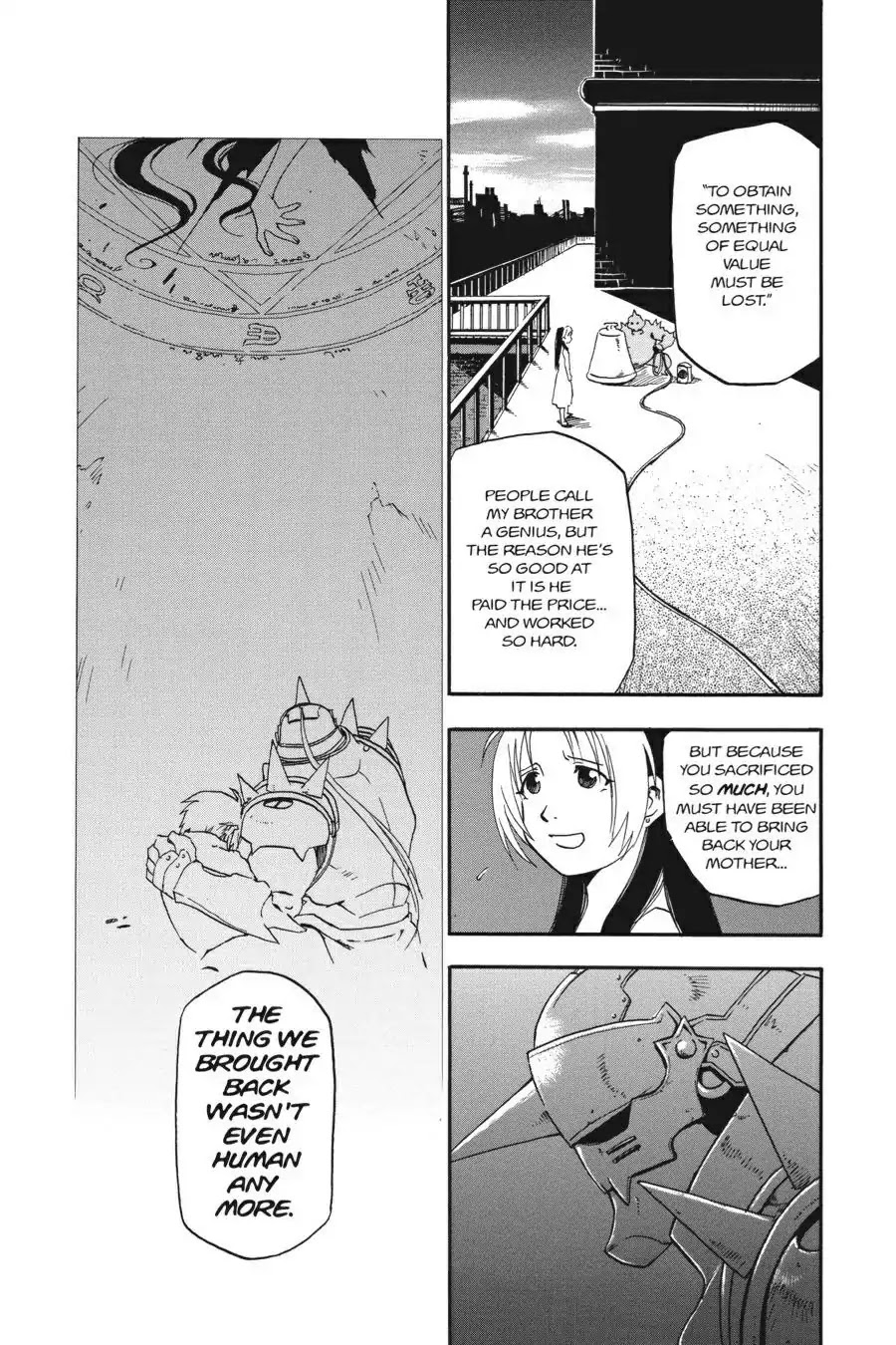 Fullmetal Alchemist manga, chapter 2, page 16 of 38