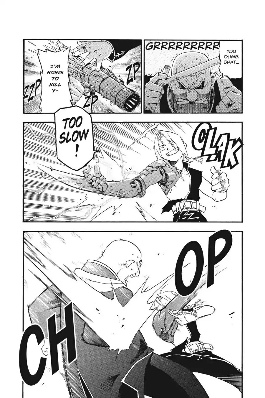 Fullmetal Alchemist manga, chapter 2, page 22 of 38
