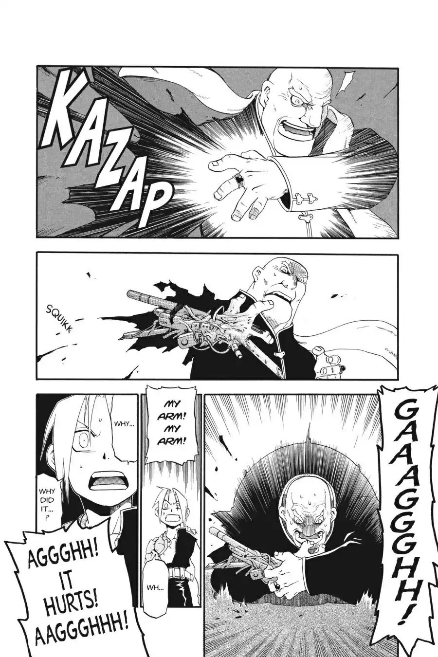 Fullmetal Alchemist manga, chapter 2, page 24 of 38