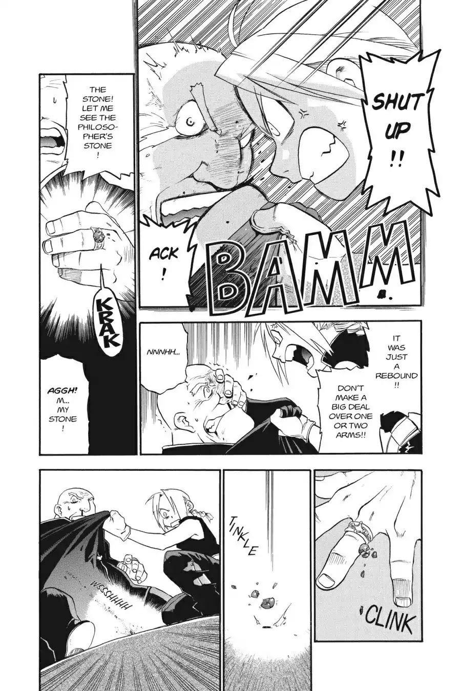Fullmetal Alchemist manga, chapter 2, page 25 of 38