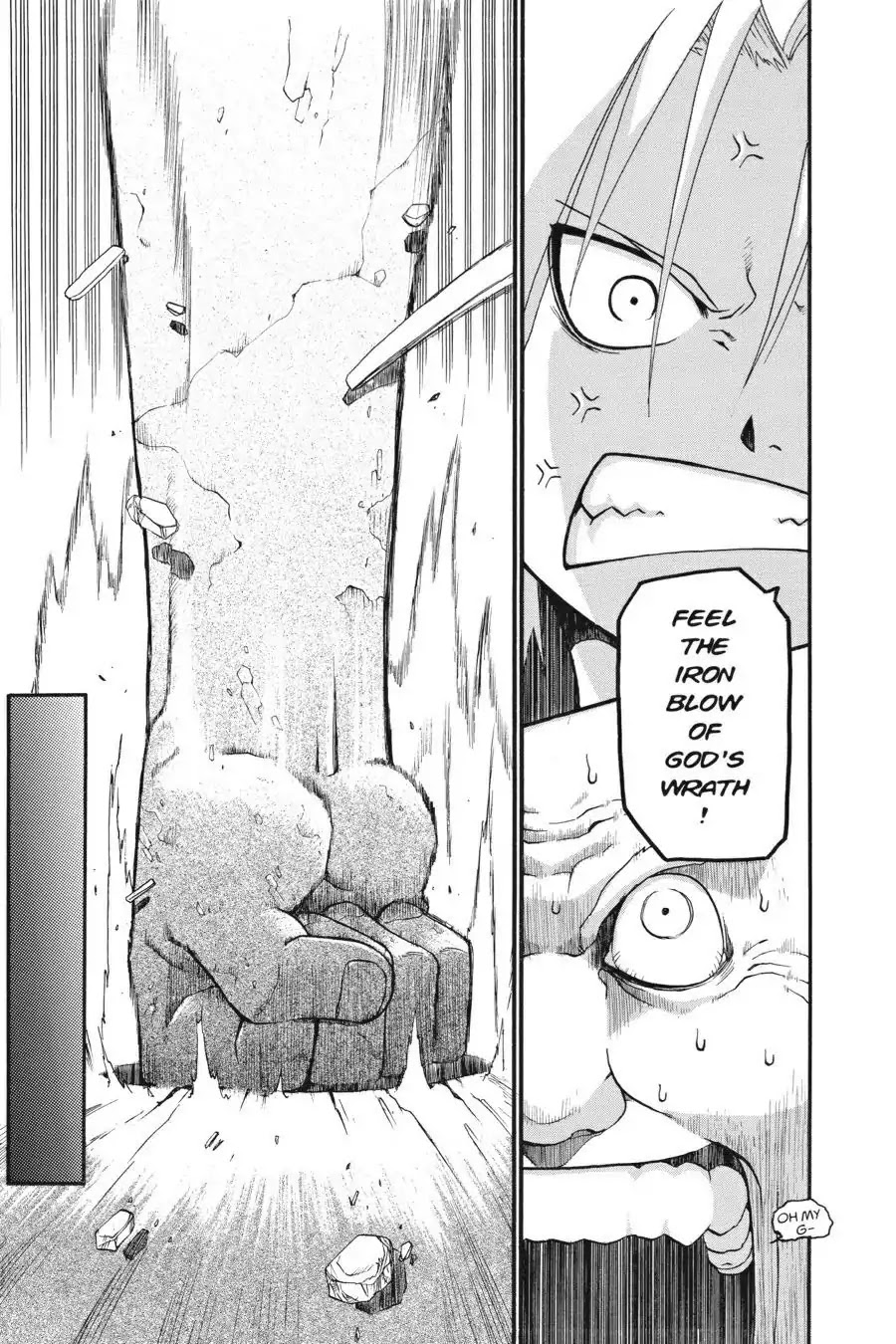Fullmetal Alchemist manga, chapter 2, page 29 of 38