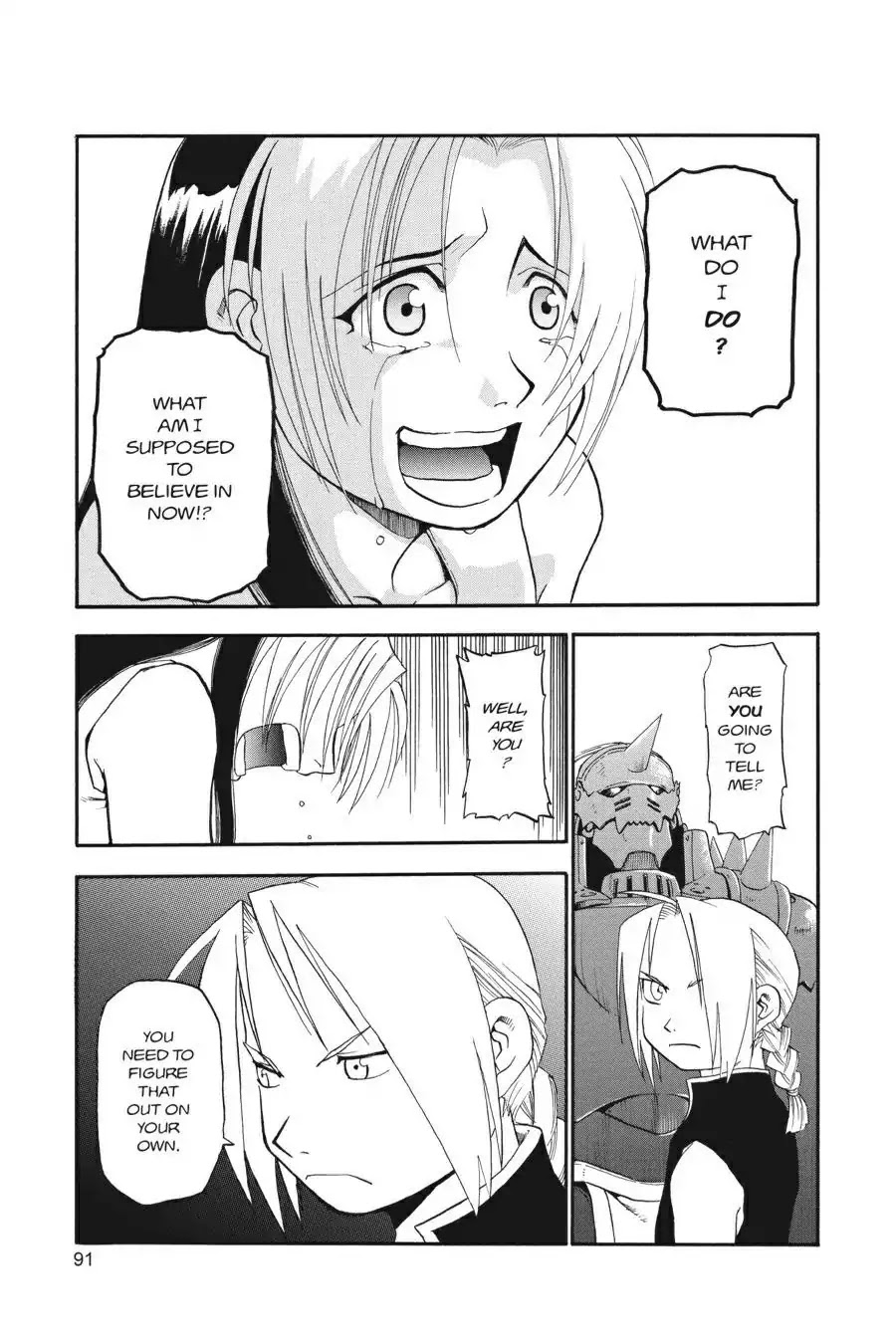 Fullmetal Alchemist manga, chapter 2, page 31 of 38
