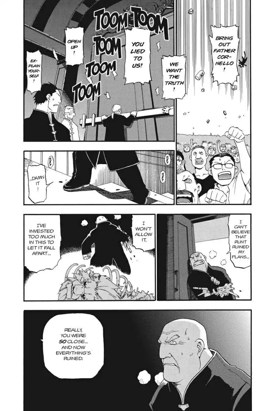 Fullmetal Alchemist manga, chapter 2, page 33 of 38