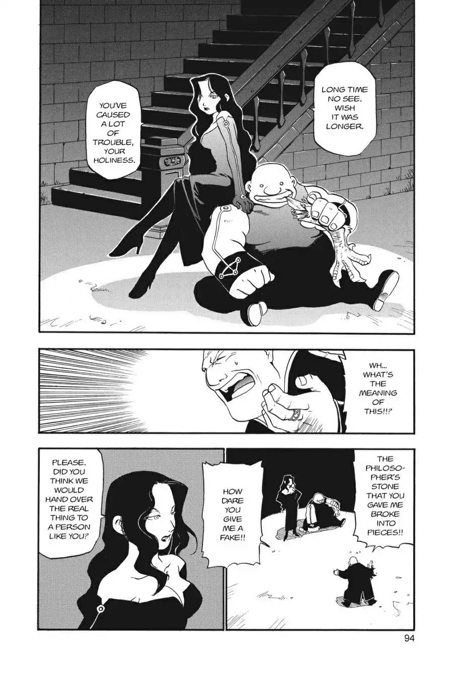 Fullmetal Alchemist manga, chapter 2, page 34 of 38
